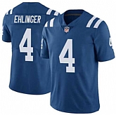 Men & Women & Youth Indianapolis Colts #4 Sam Ehlinger Blue Vapor Untouchable Stitched Jersey,baseball caps,new era cap wholesale,wholesale hats